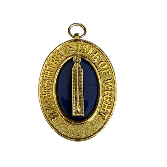 Past Provincial Junior Grand Warden collar jewel for Hampshire and the Isle of Wight