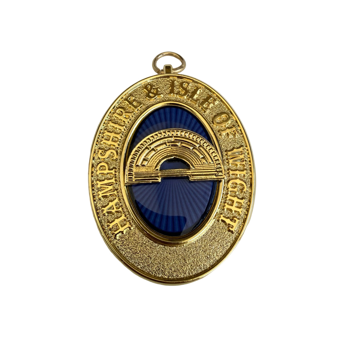 Past Provincial Grand Superintendent of Works collar jewel for Hampshire and the Isle of Wight