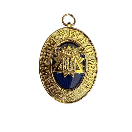 Past Provincial Deputy Grand Chaplain collar jewel for Hampshire and the Isle of Wight