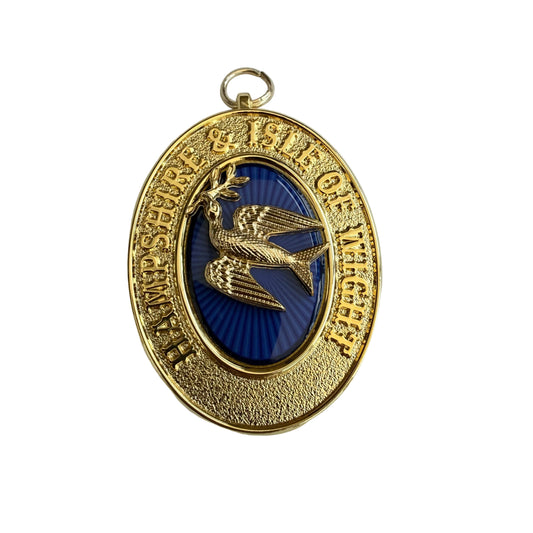 Past Provincial Junior and Senior Grand Deacon collar jewel for Hampshire and the Isle of Wight