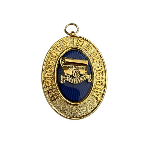 Past Provincial Assistant Grand Officer collar jewel for Hampshire and the Isle of Wight