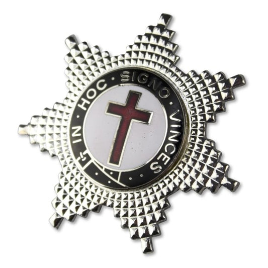 Knights Templar breast star