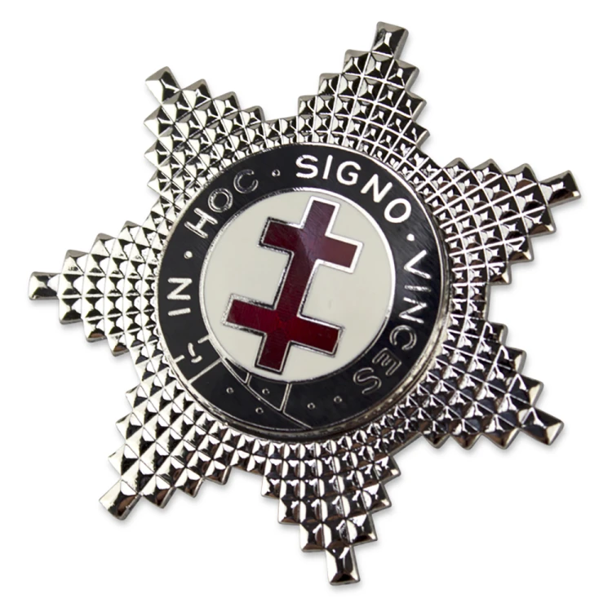 Knights Templar Preceptors breast star