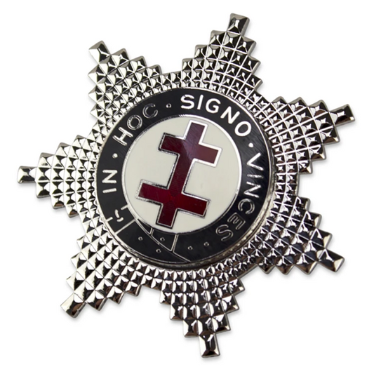 Knights Templar Preceptors breast star