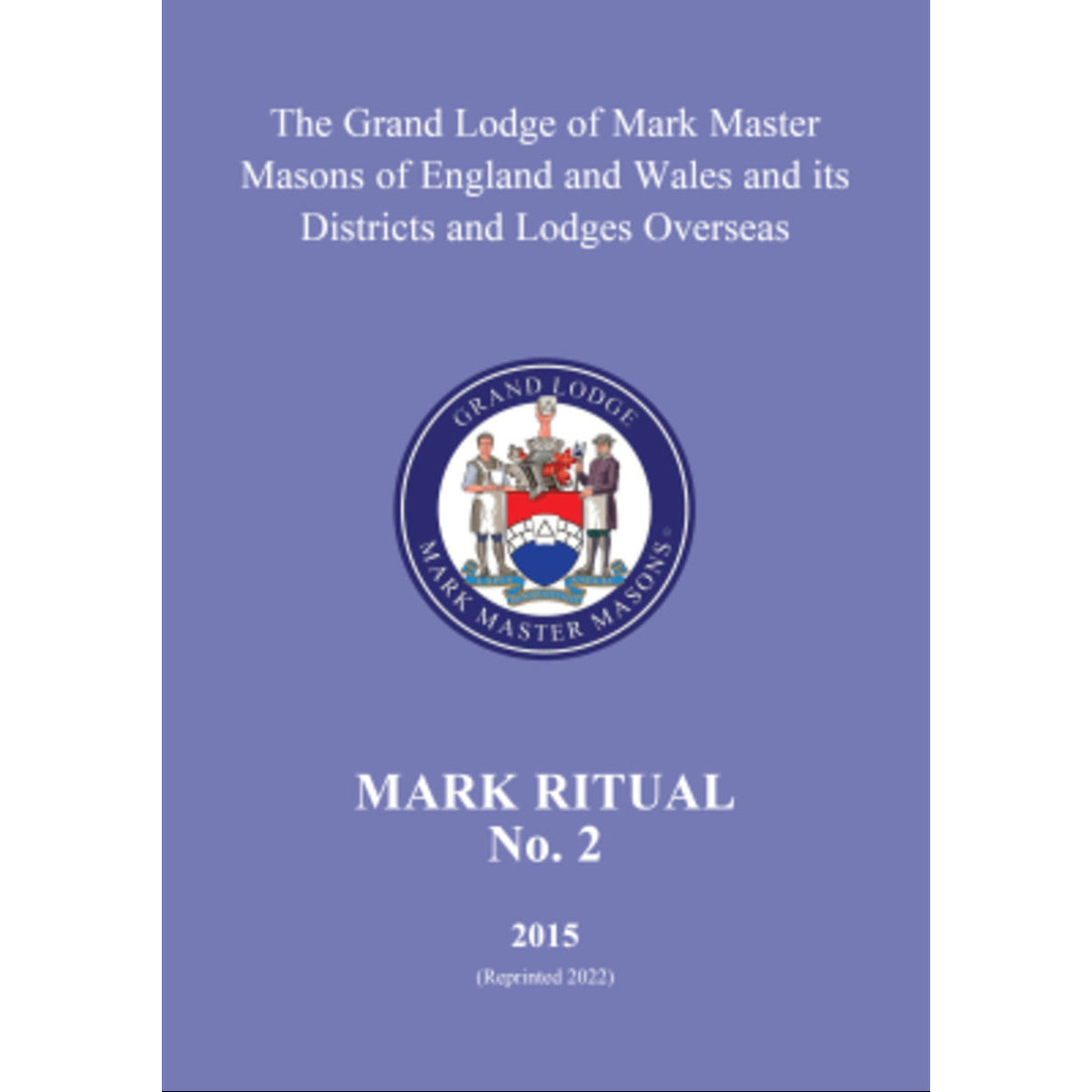 Mark Masons ritual book number two, Installation