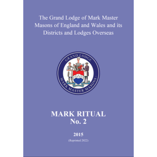 Mark Masons ritual book number two, Installation