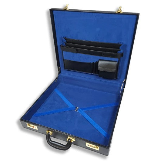 Masonic regalia briefcase for Master Mason, Worshipful Master or Royal Arch regalia