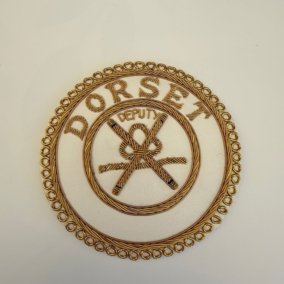 Provincial Deputy Grand Superintendent of Works embroidered apron badge