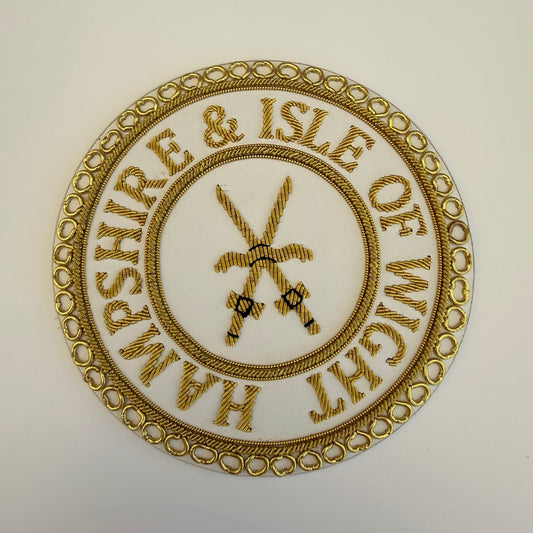 Provincial Grand Sword Bearer embroidered apron badge