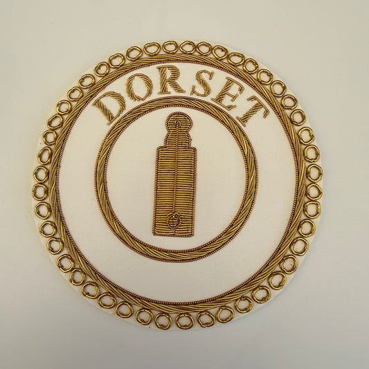 Provincial Junior Grand Warden apron badge, alternative view