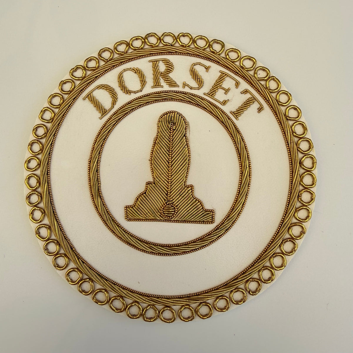 Provincial Senior Grand Warden apron badge, alternative view
