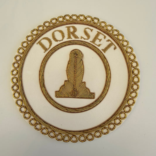 Provincial Senior Grand Warden apron badge, alternative view