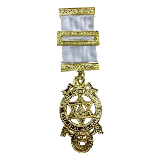 Royal Arch Companion breast jewel on ribbon