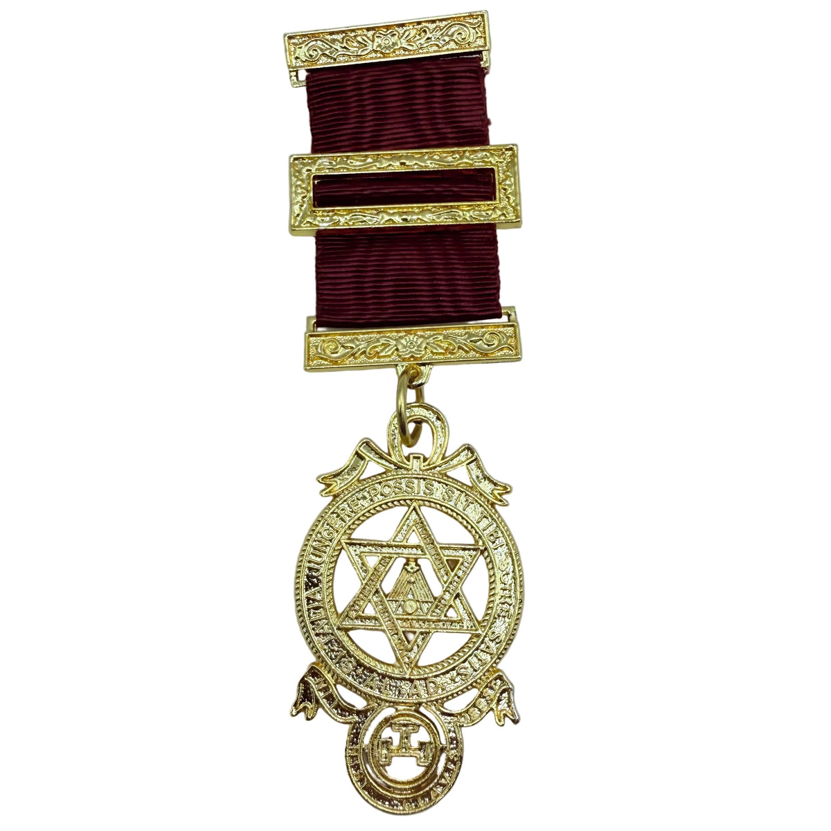 Royal Arch Principals breast jewel on ribbon