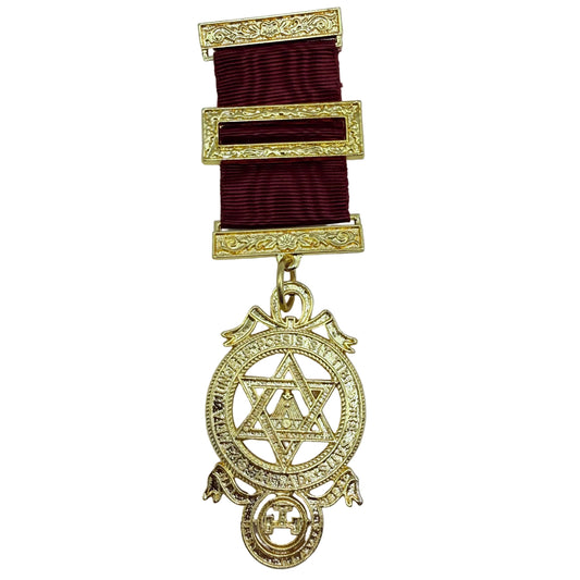 Royal Arch Principals breast jewel on ribbon